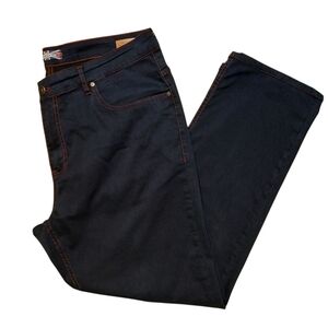 7 Downie St. Chelsea Mid-Rise Straight Leg Stretch Men's Jeans